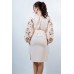 Embroidered boho dress "Charm" Beige